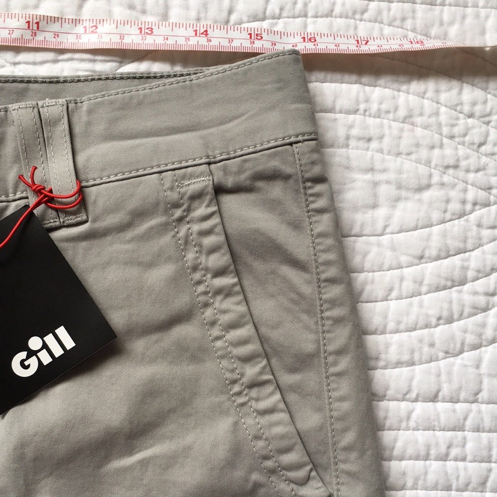Gill Chino Crew Shorts Light Gray 32 Medium - Picture 8 of 14